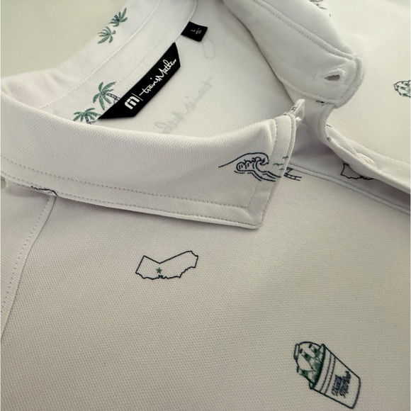 Travis Mathew - Pacific Shores California Themed Golf Polo Shirt Size - Large - Picture 10 of 16